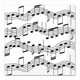 Musical Note Party Napkins